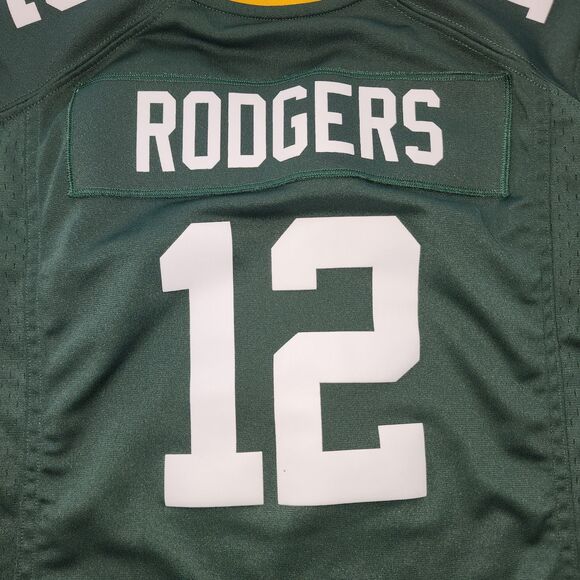 Nike NFL On Field Green Bay Packers Aaron Rodgers Player Jersey Size L - Picture 3 of 5